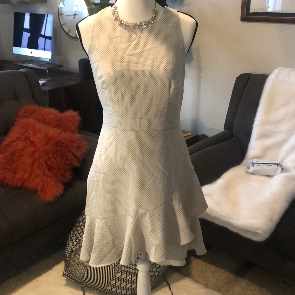 Banana Republic Polka Dot Flouncy Dress